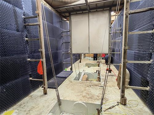 房頂玻璃鋼冷卻塔防雷接地做法說明