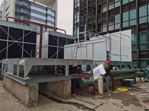 玻璃鋼冷卻塔的運行方式及工藝特點？,玻璃鋼冷卻塔結構圖